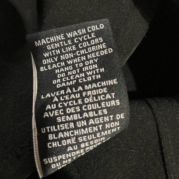 New 7 For  All Mankind Faux Leather High Rise Pants Black Slim Chic Contemporary - Picture 7 of 10